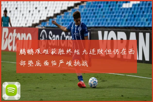 鹈鹕艰难获胜终结九连败但仍在西部垫底面临严峻挑战